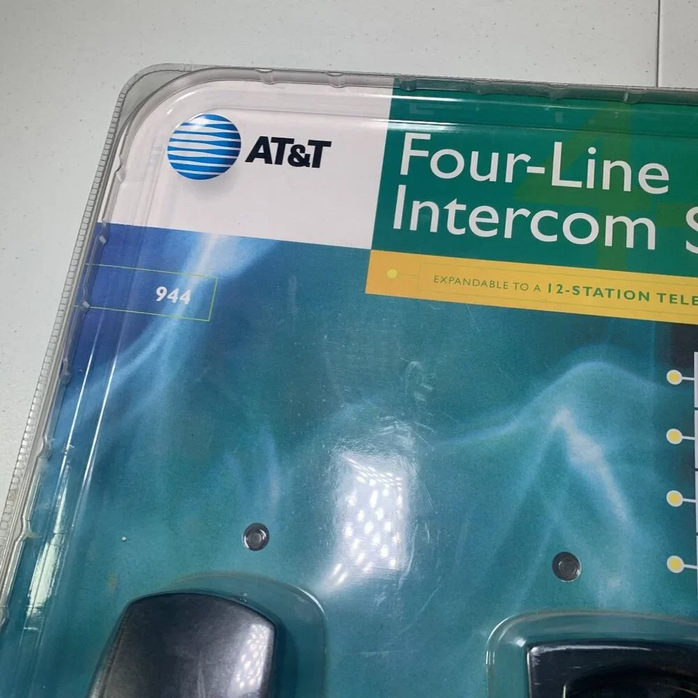 AT&T 944 Four-Line Intercom Speakerphone 2001 Brand New